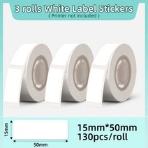 영수증프린터 감열지프린터 열전사 라벨 인쇄기 Phomemo Q30 메이커 무선 미니 열 프린터 휴대용 접착 스티커 바코드 라벨링 기계 학교 가정 사무실용, only sticker 1550