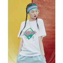 [국내 매장판] Diadora 씨엘로 그래픽 반팔티셔츠 WHITE 278229