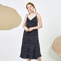 써스데이아일랜드 여름잔꽃선녀나시원피스T214MOP268W