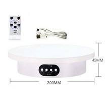 돌림판 케이크돌림판 촬영테이블 회전판 360 도 회전 전기 회전 턴테이블 3D 스캐닝 사진 상품 라이브 디
