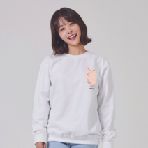 오너클랜 키밍 토끼 그래픽 맨투맨코디 후드티