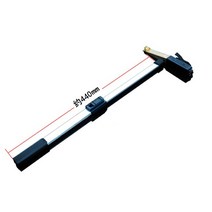 목공 웨지 필러 갭 커서 구리 테이퍼 0-15mm 플러그 눈금자 테이퍼 피트 게이지 텔레스코픽 막대 미러 홈 인스펙션 감지 도구, 망원경 막대