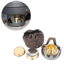 소형 휴대용 스토브 버너 화로 카라반 캠핑카 글램핑, 그레이