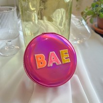 커스텀 스팽글 이니셜 홀로그램 주얼리박스 쥬얼리 보관함 케이스 파우치 귀걸이 목걸이 반지