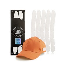 [클린햇] 캡가드 야구모자 땀흡수패드1세트10개입 스포츠모자패드 야구모자세탁, 10개(화이트)