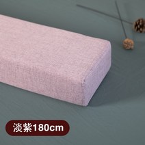 벽과 침대 사이 틈새 쿠션 매트리스 빈틈 메우기 맞춤형 스펀지 패브릭 패드 소파 쿠션, 180cm연보라