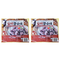 판매자 햇살누리 상품 맛나진 순대 1kg x 2개, 6개