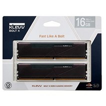 KLEVV 데스크탑 PC용 게이밍 메모리 PC4-25600 DDR4 3200 8GB x 2장 288pin BOLTX 시리즈 SK hynix제 메모리 칩 채용 KD48GU880-32A160U