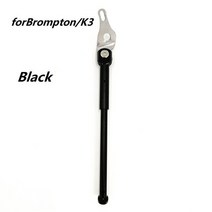 브롬톤 brompton 자전거 킥스탠드 거치대 Brompton-K3 16 인치 접이식 자전거 킥 스탠드 알루미늄 합금 CN, 검은 색