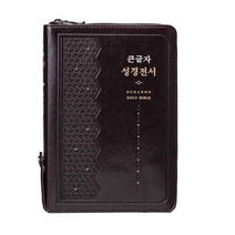두란노 개역개정 새찬송가 가죽 큰글씨 성경책 큰글자 큰글 성경, 다크초코