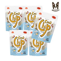 아스쿠 HDC 카우칩 60g 5개 묶음 국내산 천연 한우피 개껌