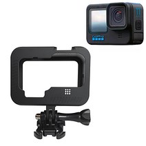 호환 마이크 마운트 카메라 고프로 GOPRO 영상 11 히어로 블랙, 1개