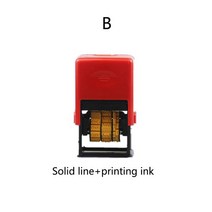 휴대폰사진인화기 즉석 포토 사진출력기 프린터 휴대용 미니 날짜 스탬프 키트 핸드 헬드 프린터 빠른 건, 02 B