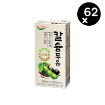 파스퇴르검은콩 쾌변두유, 190ml, 62개