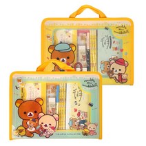 리락쿠마 문구세트 지퍼파일세트