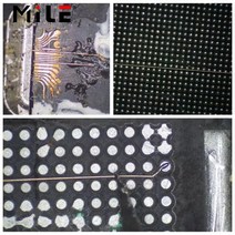 마일 0.1mm 구리 유지 보수 점프 라인 컴퓨터 휴대 전화 마더 보드 수리 PCB 솔더 와이어, 0.1mm 3pcs