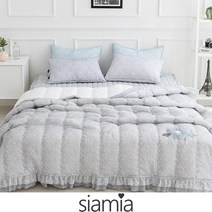 siamia 필로 스노우리플 60수아사 여름 침구풀세트 퀸특대형