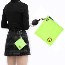릴와이어 골프공 닦이 타월 걸이 캐디 용품 악세사리 654092KO, 쿠팡 리프