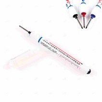유리마킹 멀티펜 마킹펜 텅스텐 강철팁 에칭 크립펜 체크펜 공사 인테리어, 레드
