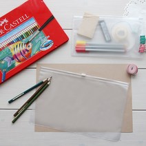 [좋은포장] 지퍼백, PVC지퍼백 28 x 18 / 10ea