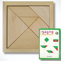 어린이집 놀이교구 원목 칠교 탱그램 EQ발달 가정보육
