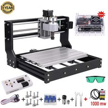 샌드위치판넬 부자재 Cnc 3018 프로 레이저 조각기 나무 라우터 grbl er11 오프라인 컨트롤러가있는 pcb pvc diy 미니 조각 기계, 1000mw 레이저, 3018 pro(오프라인 아님)