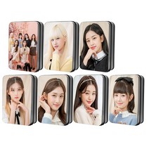 IVE 아이브 포카 포토카드 사진 굿즈 40장 + 철제케이스, 장원영