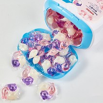 TAE WOL 캡슐세탁세제 디스크 파워 올인원 딥클린 벚꽃향 캡슐세제 용기형 50개입 100개입, 2개