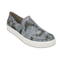 크록스 남성 시티레인 로카 카모 2 슬립온 204526-960 아쿠아슈즈 레인로퍼