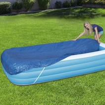 수영장 덮개 덮게 풀장 커버 간이 야외 가정용 미니, 28272