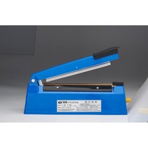 수동 실링기 수평형 접착기 밀봉 밴드실러 밴드 비닐 식품 카페 봉투, 블루-20CM(5MM)