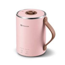 죽 영양식제조기 Moke 건강 컵 다기능 전기 사무실 미니 휴대용 조림 차 죽 밥솥 메이커, 04 pink_04 AU