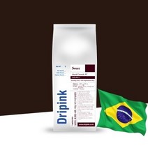 드립핑크 갓볶은 브라질 세하도 FC 원두커피 200g/(651026), 분쇄안함(홀빈)/우간다 원두커피 200g