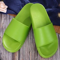 알럽홈 솔리드컬러 빅사이즈 거실 욕실화 그린, 1개