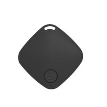 mini anti lost alarm 지갑 keyfinder smart tag 블루투스 추적기 gps locator keychain pet dog child tag tracker, 검은색