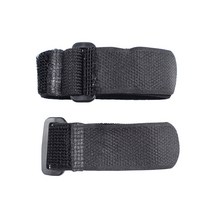 대성찍찍이 버클형 벨크로타이/벨크로 밴드, 신축밴드 블랙 정방향 2.5cm, X 40cm 5개입, 1개