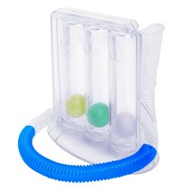 거꾸리운동기구 꺼꾸리 물구나무 운동기구 2Pcs 호흡 조련사 3 공 미터 Spirometry 폐 기능 연습기 재활 훈, 02 Breathing Exerciser