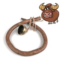 현wisdhm_인테리어워낭종 소코뚜레 벽장식용 워낭 용종 장식용 용소코뚜레♥cleang, ♥cleang!!