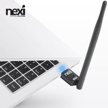 넥시 NX1125 USB 무선 랜카드/6dBi 외장 안테나/NX-150NA/2.4GHz 무선/150Mbps 와이파이(Wifi) 속도/무