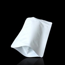 WHITE 지퍼스탠드 알루미늄봉투 15X23밑지8cm 200P, 없음