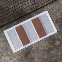 [바잉컴_해외직구]얇은 직사각형 초콜렛 실리콘몰드 5구