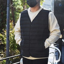벅703 국내산 자체제작 빅사이즈 남녀공용 경량 패딩조끼, 국산패딩조끼 3XL