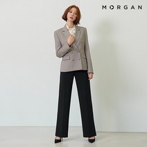 [런칭가 89 900원] MORGAN 슬릿 와이드 팬츠 2종