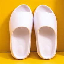 Y.GA 발편한 여성 슬리퍼 EVA 재질 푹신한 통굽 교사 사무실 커플 예쁜 슬리퍼실내 욕실 무소음 실외 비치 방수 미끄럼 방지 사계절 신발