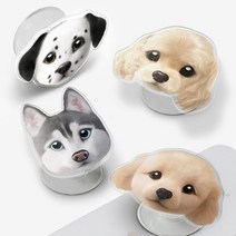 슈가캣 캔디도기 애견 댕댕이 Dog 강아지 펫 그립톡 디자인 스마트폰 톡 그립 핑거톡 거치대 / 주문제작, 14 코카스파니엘- 모모