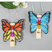 우드 나비피리 만들기 5인 음악시간 악기 DIY키트 학습재료 봄수업 미술활동 유치원 창체