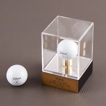 골프공 홀인원 케이스 투명 아크릴 사각 대 골프용품 전시 보관용, 사각(소)_8x11cm, 1개