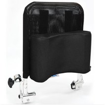 휠체어 목받침 등받이 머리받이 노인 머리 지지대, 빨간색