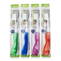 니치 접이식 칫솔 케이스 없이 주머니에 쏙 간편휴대, 18개(색상랜덤발송)