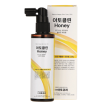 얼굴 스크럽 필링 100%천연 순한 얼굴 각질 제거제 아토클린허니 아토큐라, 1개, 100ml